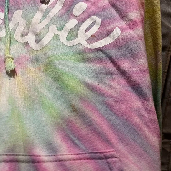 Barbie tie dye sweatshirt with hoodie - Picture 13 of 16